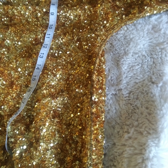 🌹Silk Gold Sequin Dress by Joseph le Bon - Picture 14 of 15